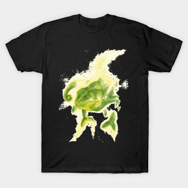 Chameleon T-Shirt by artbyluko